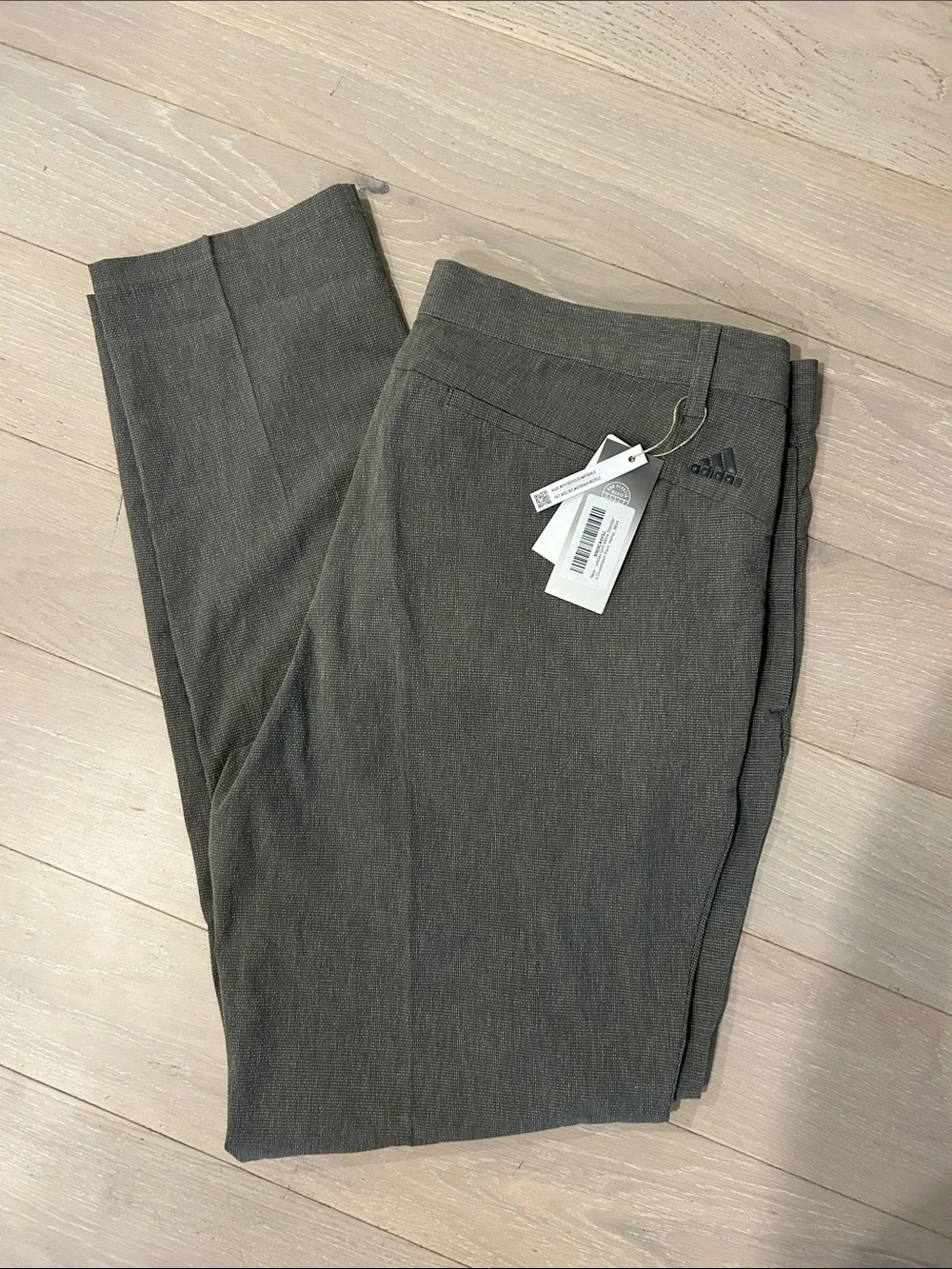 adidas Men’s Dark Gray Dress Pants 38x34
